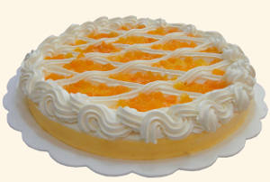 Orange Fruit Flan